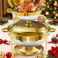 Chafing Dish Warmhaltebehälter, 5 L, WARMOUNTS 2er, Gastronomie, Edelstahl