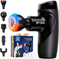 Massagepistole, Muskelmassagegerät, 9 mm, 0,4 kg, leise, Wärmefunktion, für Muskelentspannung und Sporterholung, BOB AND