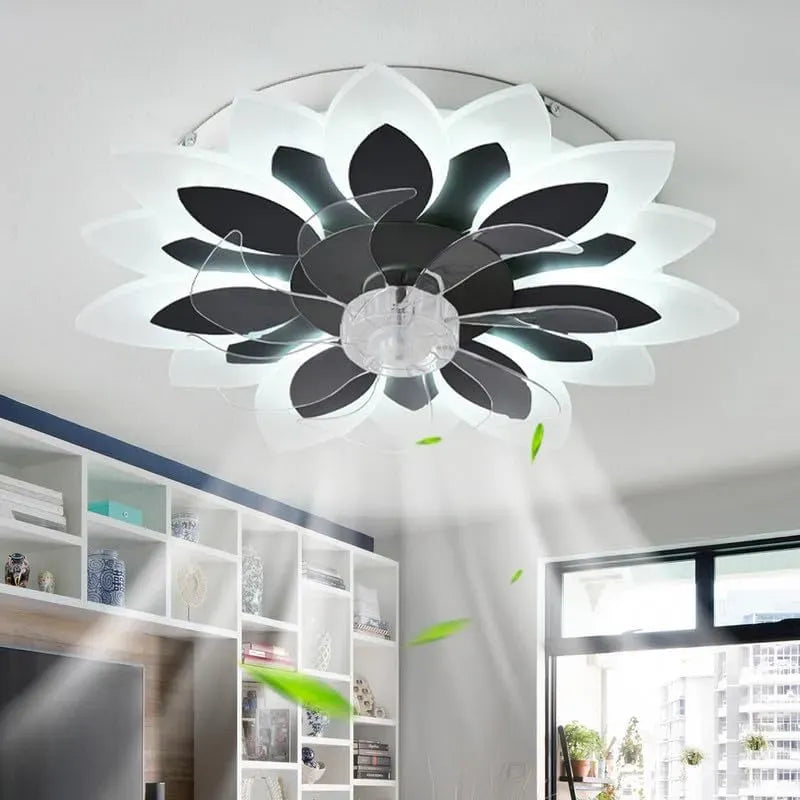 Ventilator, LED, Wohnzimmergestaltung, leise, Schwarz