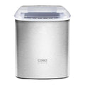 Caso 24h Eiswürfelmaschine, 2,2 L, großer Wassertank, LCD-Display, Edelstahl, 12 kg Eiswürfel in, Eiswürfel in 6 Minuten, 2 Eiswürfelgrößen